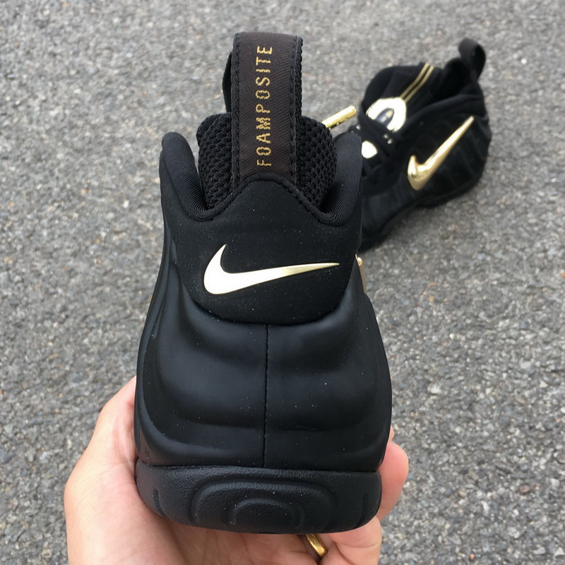 Authentic Nike Air Foamposite Pro “Black - Metallic Gold”